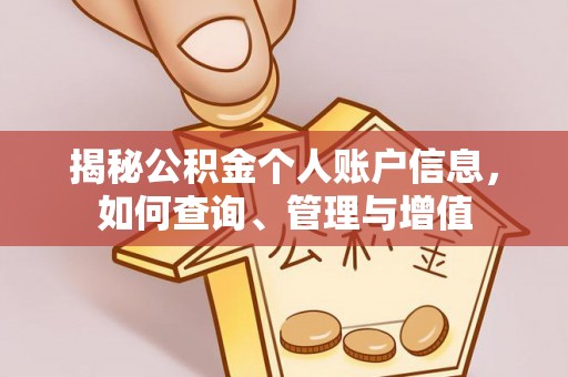 望江揭秘公积金个人账户信息，如何查询、管理与增值