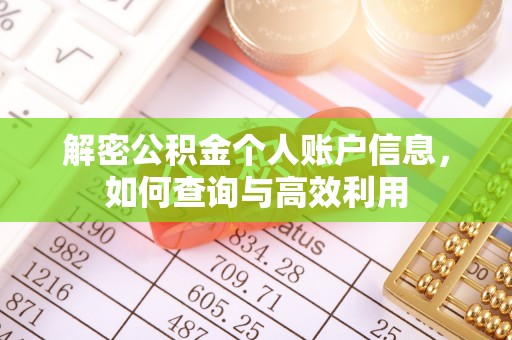 望江解密公积金个人账户信息，如何查询与高效利用