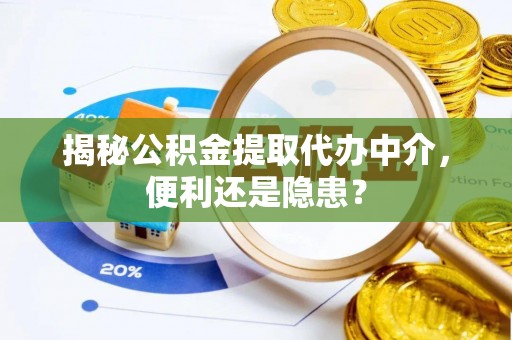 望江揭秘公积金提取代办中介，便利还是隐患？