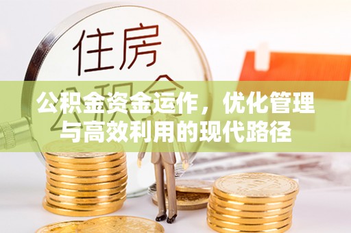 望江公积金资金运作，优化管理与高效利用的现代路径