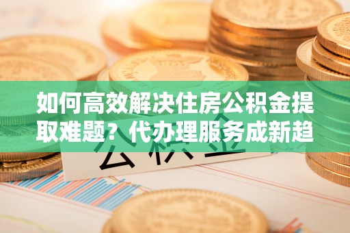望江如何高效解决住房公积金提取难题？代办理服务成新趋势