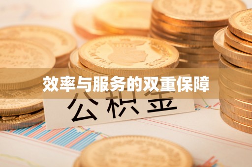 望江效率与服务的双重保障