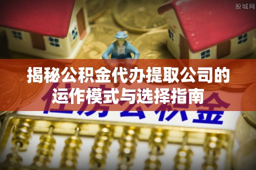 望江揭秘公积金代办提取公司的运作模式与选择指南