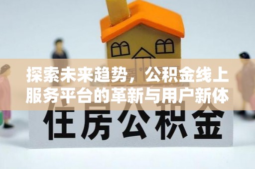 望江探索未来趋势，公积金线上服务平台的革新与用户新体验
