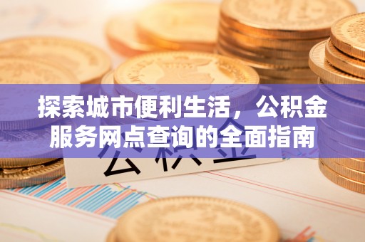 望江探索城市便利生活，公积金服务网点查询的全面指南