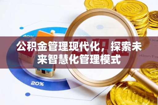 望江公积金管理现代化，探索未来智慧化管理模式