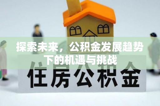 望江探索未来，公积金发展趋势下的机遇与挑战