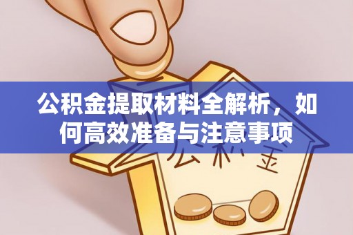 望江公积金提取材料全解析，如何高效准备与注意事项