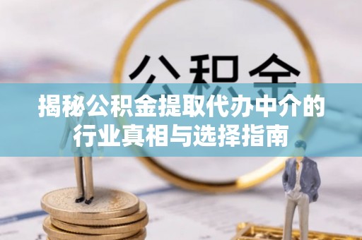 望江揭秘公积金提取代办中介的行业真相与选择指南