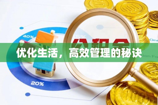 望江优化生活，高效管理的秘诀