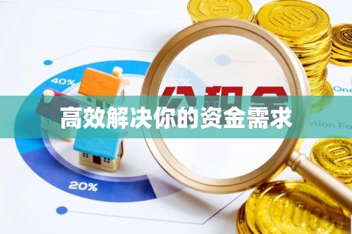 望江高效解决你的资金需求