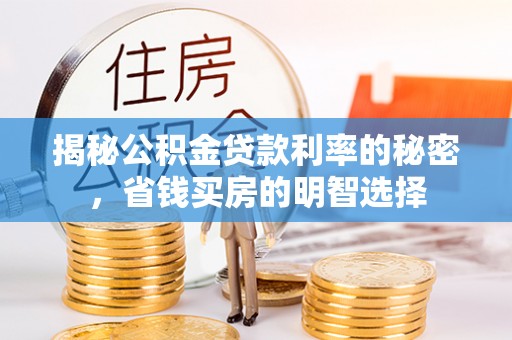 望江揭秘公积金贷款利率的秘密，省钱买房的明智选择