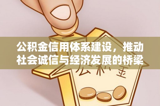 望江公积金信用体系建设，推动社会诚信与经济发展的桥梁
