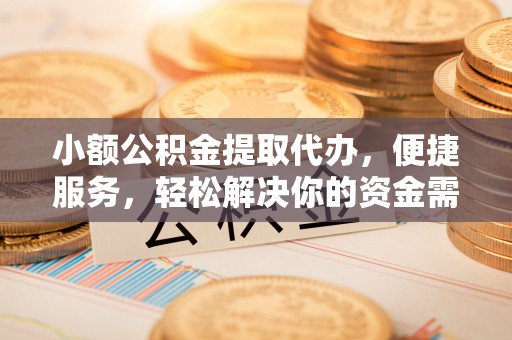 望江小额公积金提取代办，便捷服务，轻松解决你的资金需求
