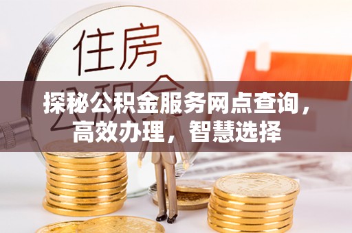 望江探秘公积金服务网点查询，高效办理，智慧选择