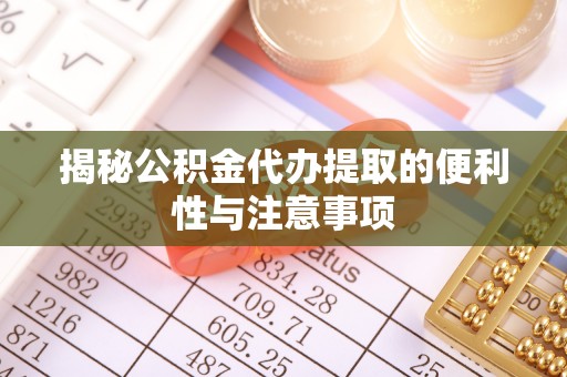 望江揭秘公积金代办提取的便利性与注意事项