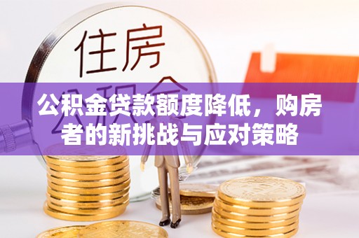 望江公积金贷款额度降低，购房者的新挑战与应对策略
