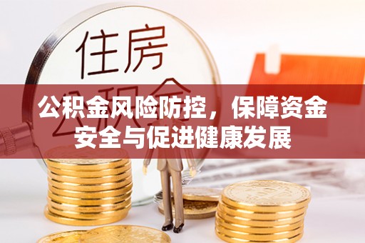 望江公积金风险防控，保障资金安全与促进健康发展