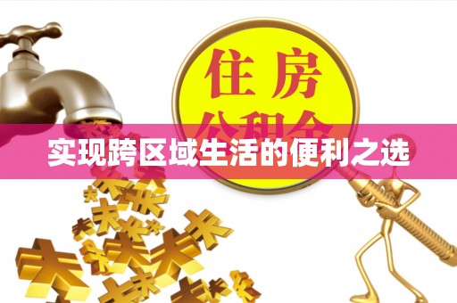 望江实现跨区域生活的便利之选