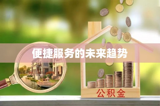 望江便捷服务的未来趋势