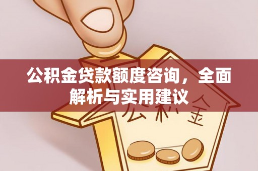 望江公积金贷款额度咨询，全面解析与实用建议