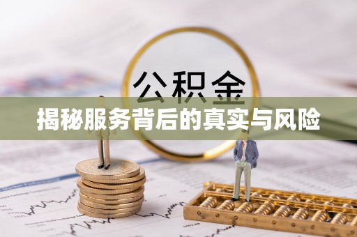 望江揭秘服务背后的真实与风险