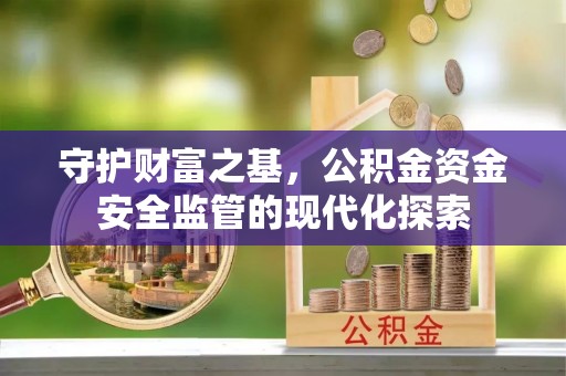 望江守护财富之基，公积金资金安全监管的现代化探索