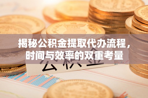望江揭秘公积金提取代办流程，时间与效率的双重考量