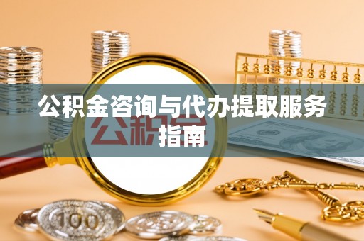 望江公积金咨询与代办提取服务指南
