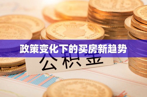 望江政策变化下的买房新趋势
