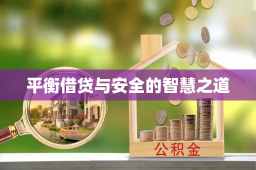 望江平衡借贷与安全的智慧之道