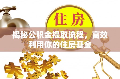 望江揭秘公积金提取流程，高效利用你的住房基金